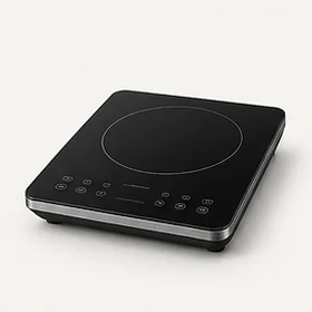 Illustrative portable induction cooker